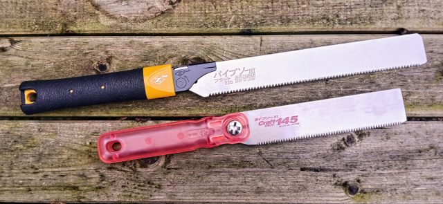 Japanese Saws: Kughiki-nokogiri with Kataba blades