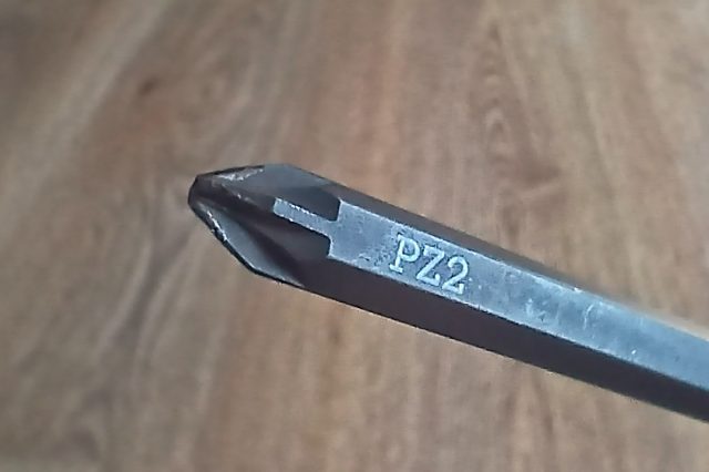 Wera 855 S Pozidriv Impact Bit Damage PZ2
