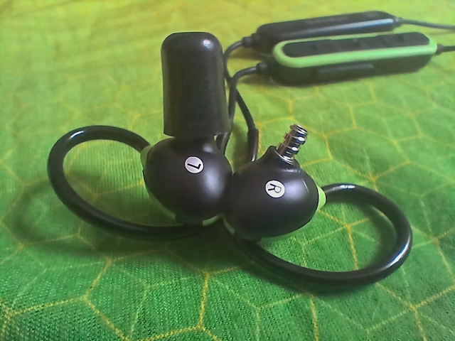 Threaded earstems of the ISOtunes Pro Aware 2.0 Earphones.